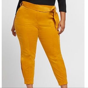 Corduroy/Velvet Ankle Pants